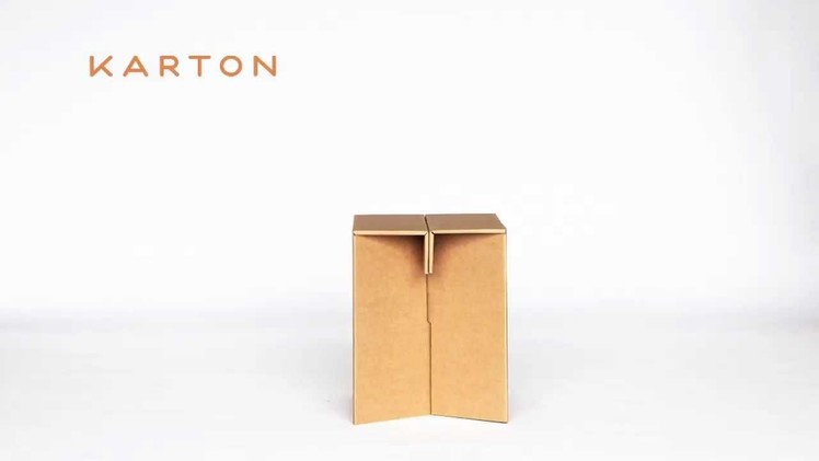 THE BOX STOOL - KARTON