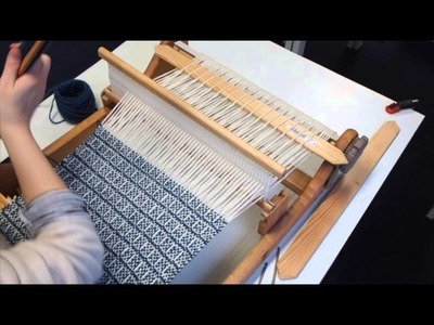 Weaving with Pick up stick on Rigid heddle loom