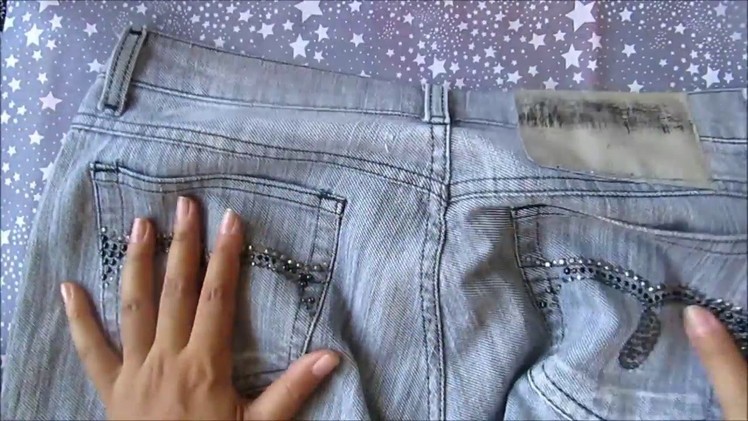 Craft con jeans super facil - manualidades - diy - nice idea