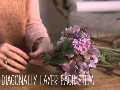 Craft Corner: How to make a faux flower bouquet