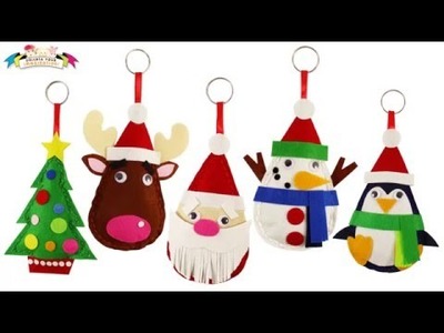 Craft Work For Kids | Santa Felt Christmas Plushie | Latest 2016