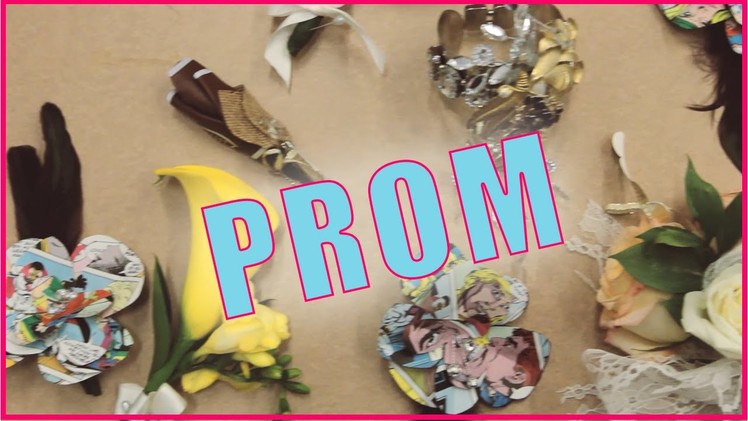 DIY PROM Boutonnieres & Corsages