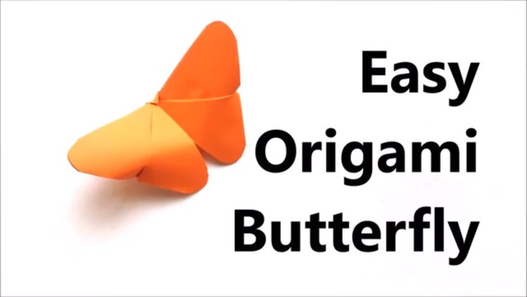 Easy Origami Butterfly - Origami Tutorial for Beginners | Craft Haven