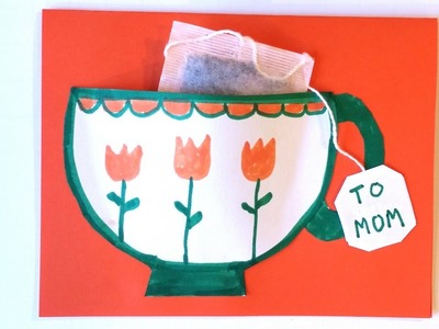 How to Make a Teacup Card - A Cute & Easy Craft for Kids