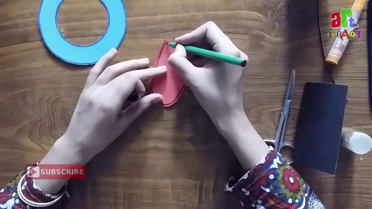 How to Make Homemade Craft Paper Butterfly Paper Ring Tutorial 2016