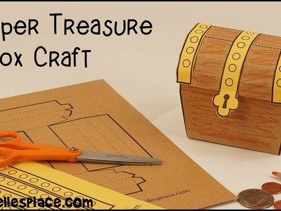 Paper Treasure Box Craft - View it and Do it Craft