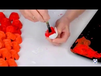Poppy Wreath Craft Making For Anzac Day 2016 Video