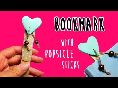 Popsicle stick bookmark CRAFT