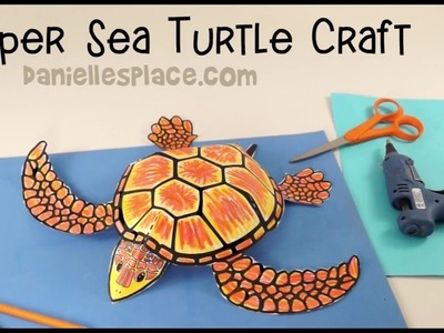Sea Turtle Paper Craft