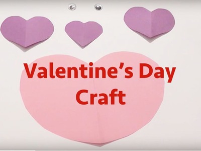 Valentine's Day Craft for Toddlers + Preschoolers