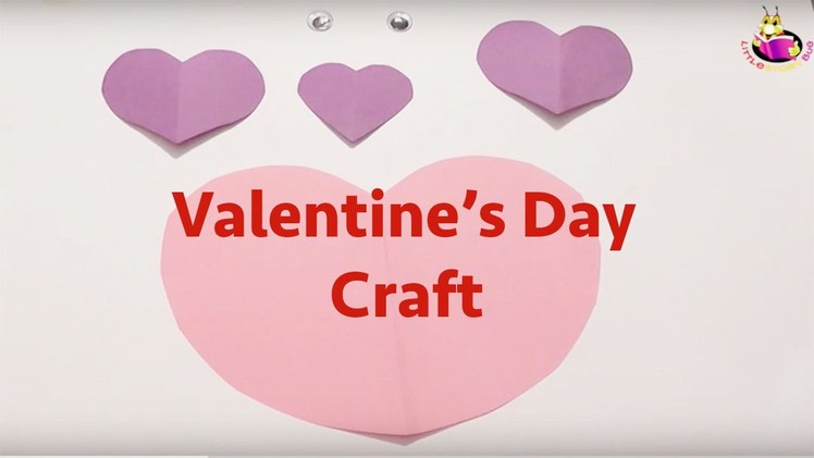 Valentine's Day Craft for Toddlers + Preschoolers