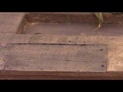 Warped Wood Concrete Fire Table How to