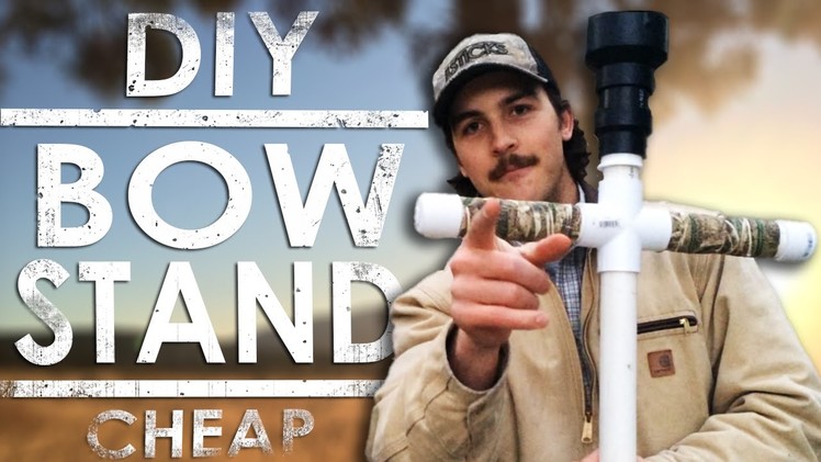 DIY Bow Stand Using PVC - Cheap & Easy | The Sticks Outfitter | EP. 15