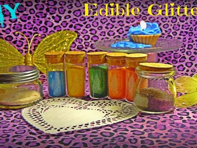 DIY: Edible glitter that really works ♥