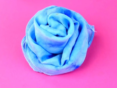 DIY Fabric in Shibori Tie Dyeing Technique