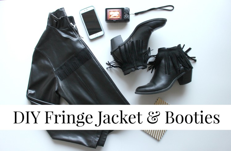 DIY Festival Clothing Essentials | Fringe Jacket & Booties