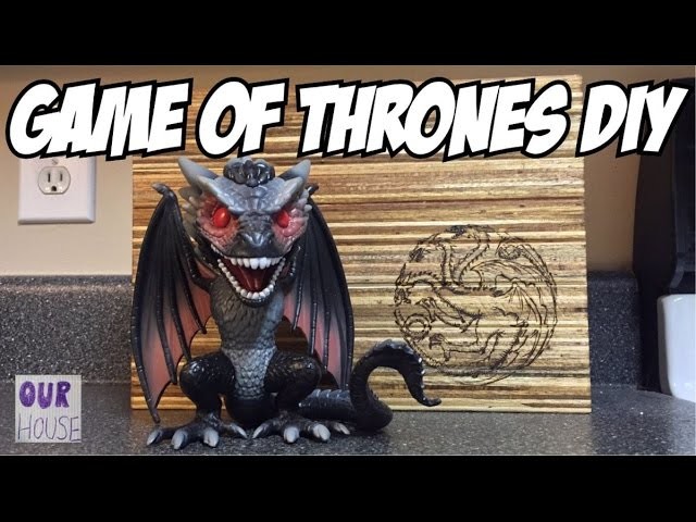 DIY Game Of Thrones Decor - Targaryen Pallet Wood Project