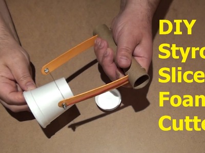 DIY Hot Wire Styro-Slicer  How to make a foam cutter