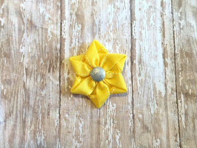 DIY: Star flower bow