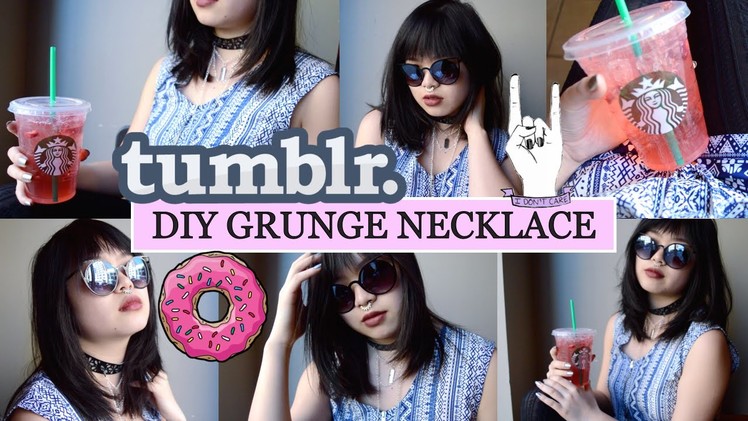 DIY Tumblr Grunge Witch Collar Necklace