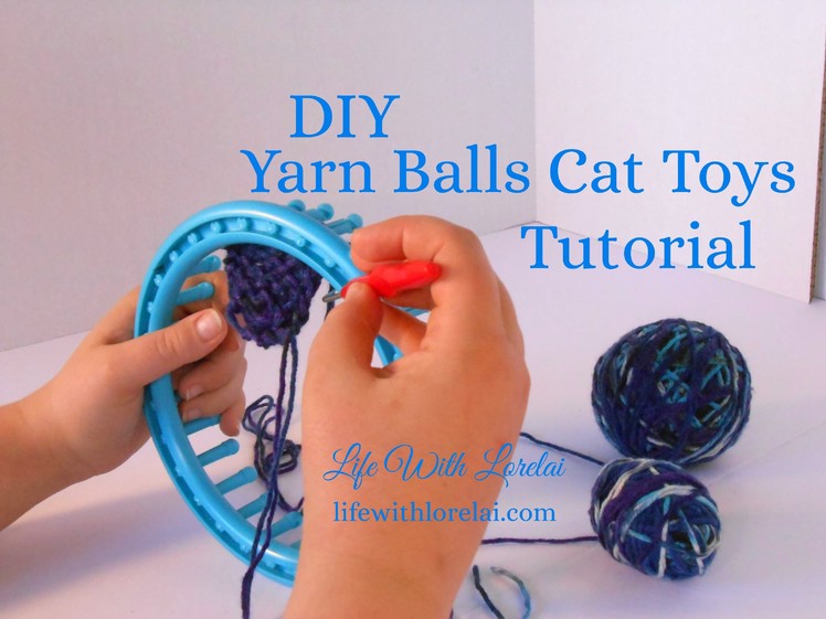 DIY Yarn Balls Cat Toys with Catnip   Life With Lorelai
