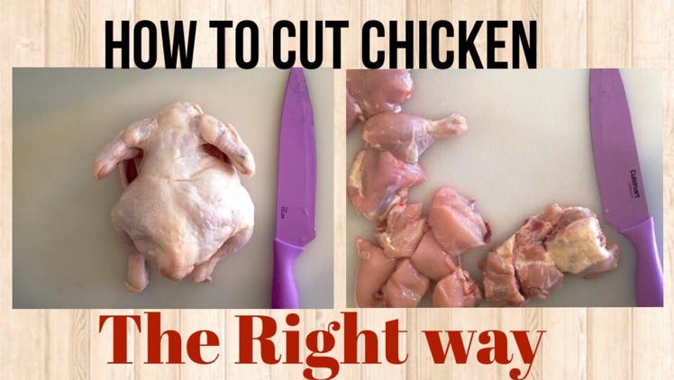 How to Cut Chicken The right way! Nazkitchenfun DIY