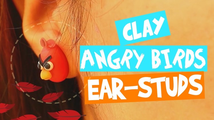 Passtime DIY # 09: Clay Angry bird studs -"Red" | DIYStarR.