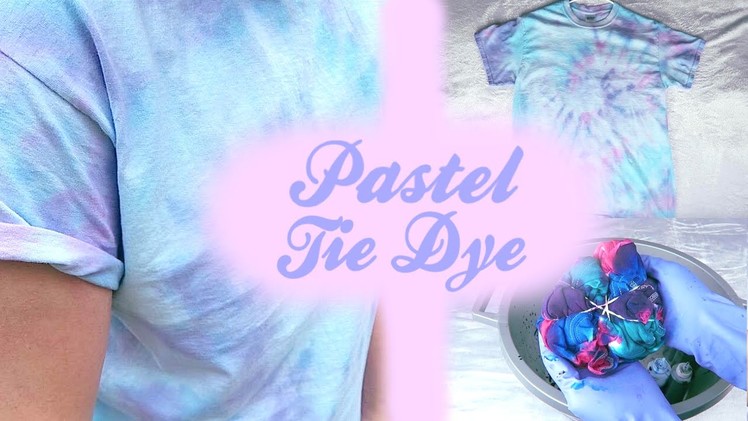 ♡ PASTEL Tie Dye DIY 3 Dying Techniques ♡ | Jonathan James