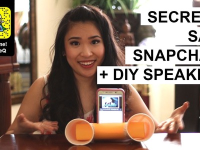 Save Snapchats Secretly & DIY Speakers: Ep 3