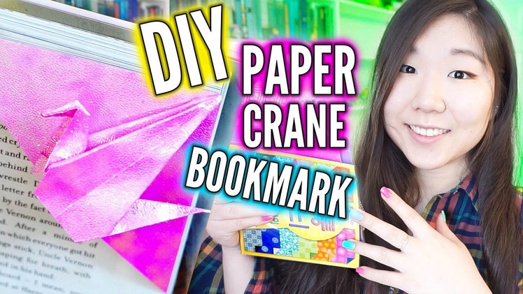 USEFUL ORIGAMI DIY ║ Paper Crane Bookmark