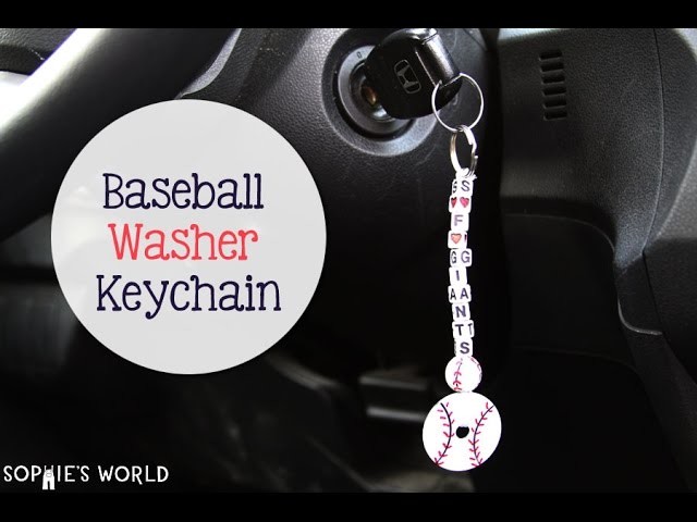 DIY Baseball Keychain|Sophies World
