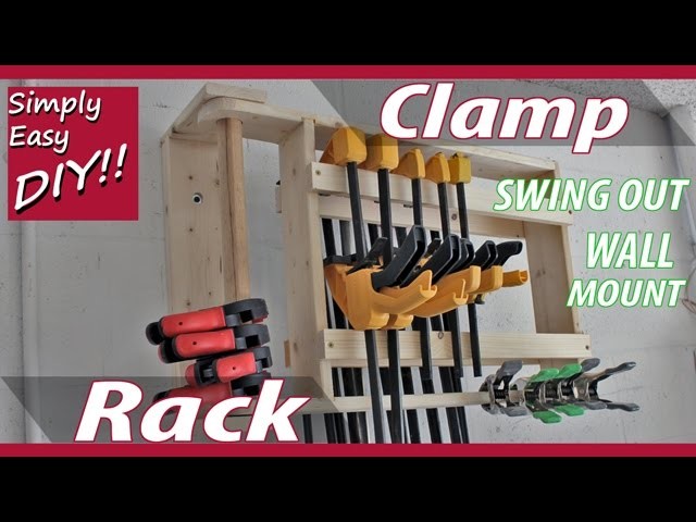 DIY Clamp Rack - Wall Mounted