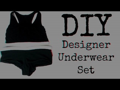 DIY Designer Underwear Set