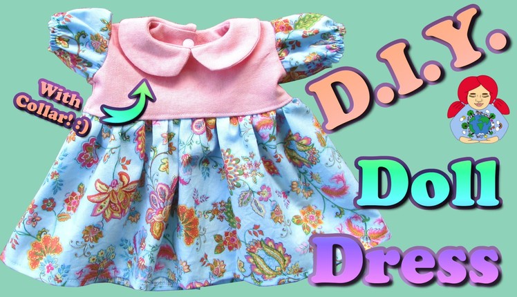 DIY | Doll Dress for your (Waldorf) Doll | Sami Doll Tutorials