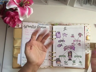 DIY fish Planner Inserts - Goal Setting