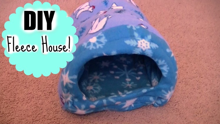 DIY Guinea pig fleece house! |GuineaPigFans