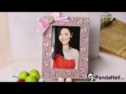 DIY Home Decor - Making a Personalized Photo Frame with Washi Tapes and Beads