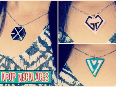 DIY KPOP Necklaces