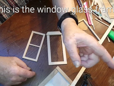 DIY Miniature Dollhouse Window Build