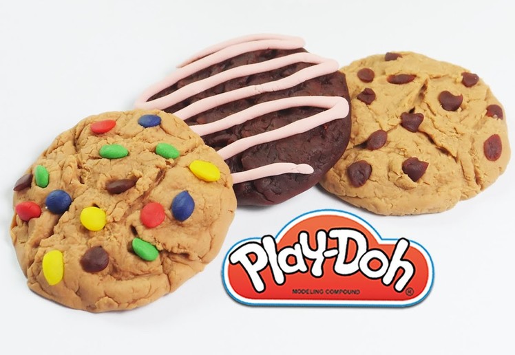 DIY Play-doh cookie tutorial how to make playdoh cookies