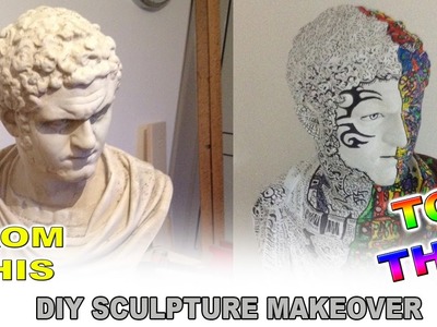 DIY Sculpture Pop Art Makeover