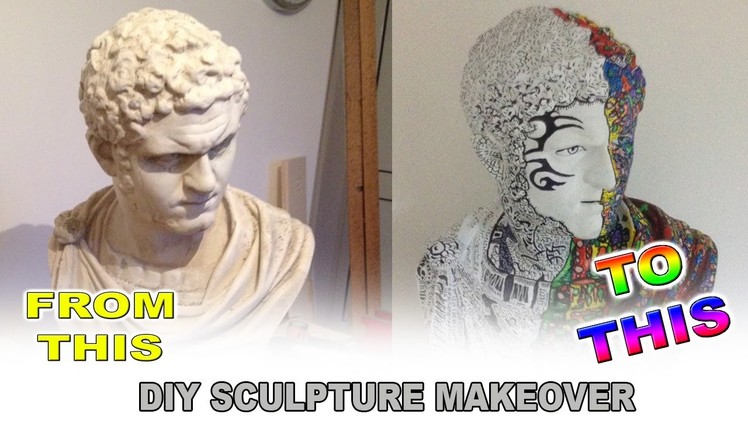 DIY Sculpture Pop Art Makeover