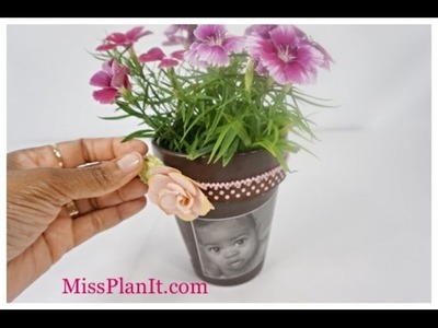 DIY: Tutorial Mothers Day Flower Pot For Under $15.00!