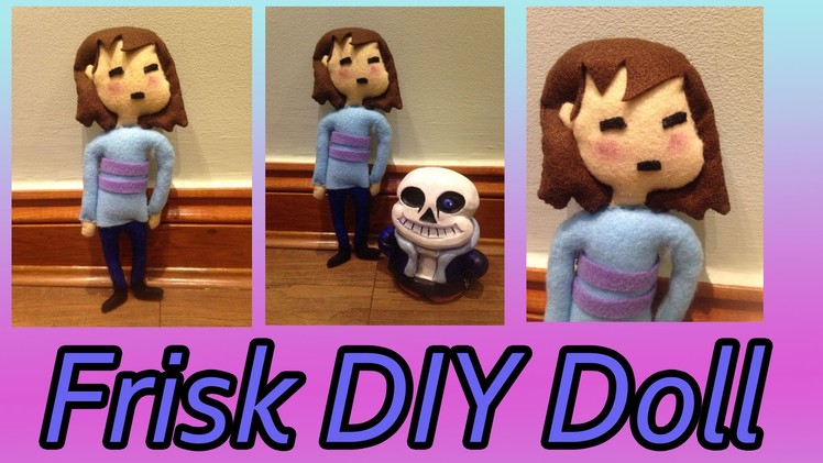 DIY.  Undertale Frisk Doll