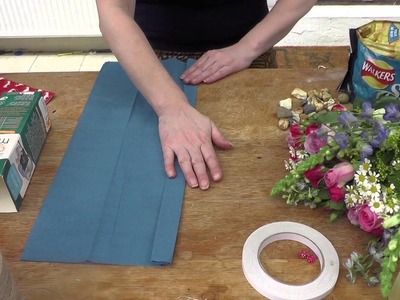 DIY Upcycled Milk Carton Flower Vase Hack