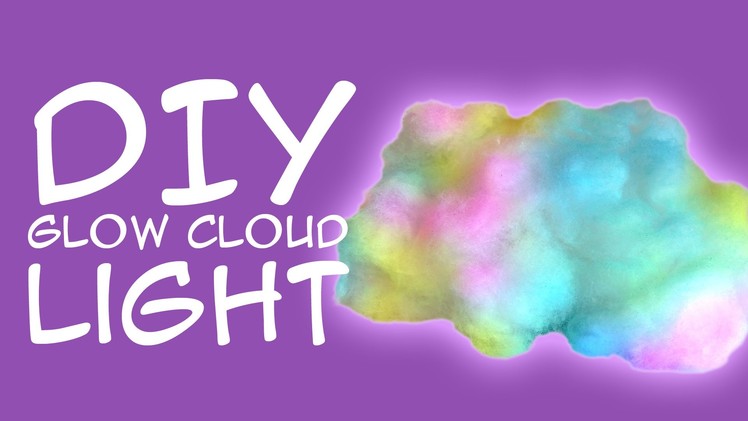 DIY Welcome to Night Vale Glow Cloud Light: Crafty McFangirl Tutorial