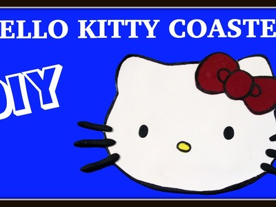 How to Make a Hello Kitty Drink Coaster DIY ~ Another Coaster Friday Craft Klatch