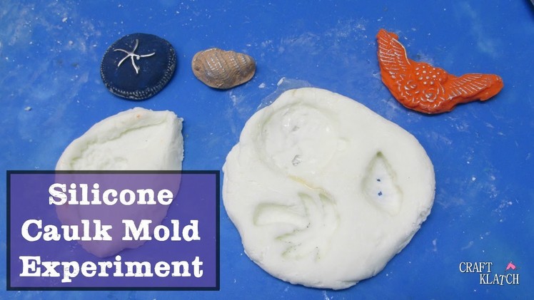 How to Make A Silicone Mold with Caulk Experiment DIY ~ Craft Klatch