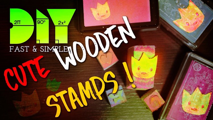 LEARN HOW TO MAKE : AMAZING WOODEN STAMP | DIY! | FULL HD