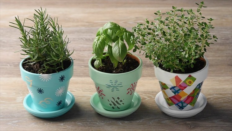 Perk Up Your Planters With 3 DIY Flower Pot Ideas